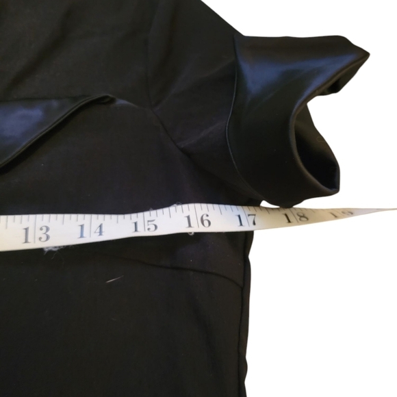 DollsKill Carpe NOCTEM Black Short Sleeve Dress Pointy Collar Witch Fairy XL - Picture 10 of 11